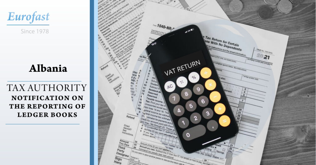 Tax Authority Notification on the Reporting of Ledger Books