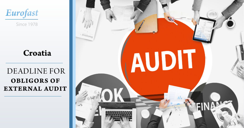 Deadline for Obligors of External Audit in Croatia