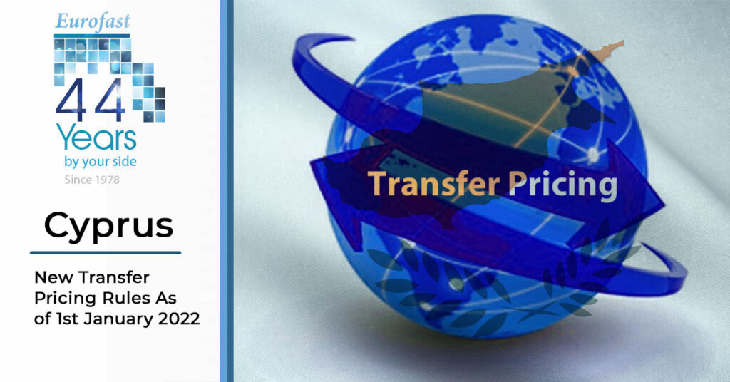 New Transfer Pricing Rules as of 1 January 2022