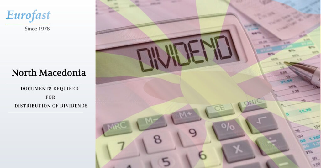 North Macedonia: Distribution of Dividend Documentation