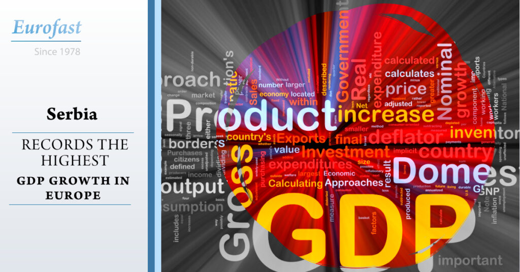 Serbia Records the Highest GDP Growth in Europe