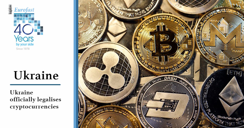 Ukraine officially legalises cryptocurrencies