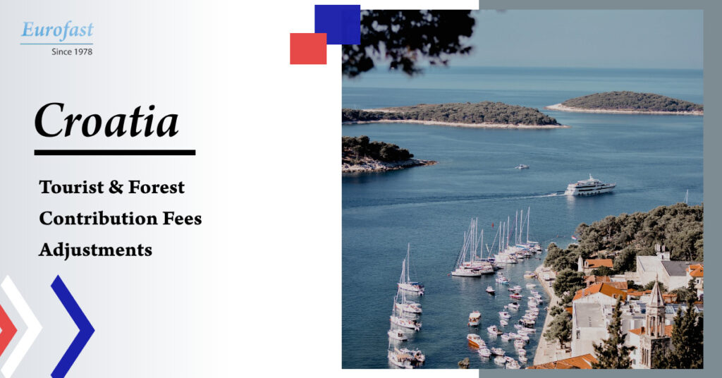 Croatia: Adjustments to  Tourist & Forest Contribution Fees