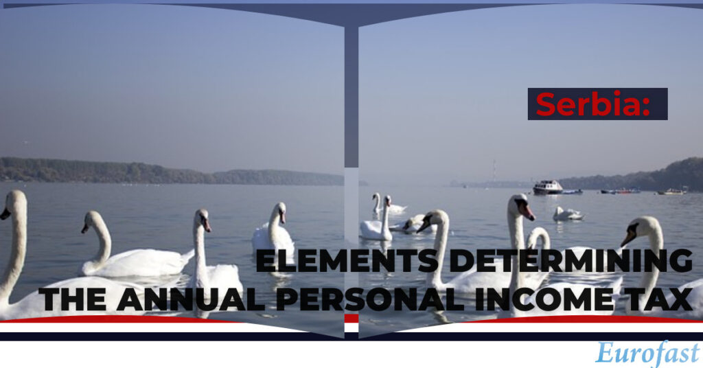 Serbia: Elements Determining The Annual Personal  Income Tax